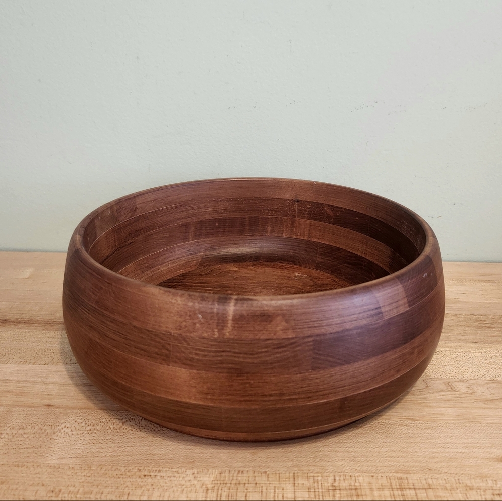 Baribocraft Bowl Maple Wood Canada 9" - Picture 6 of 7